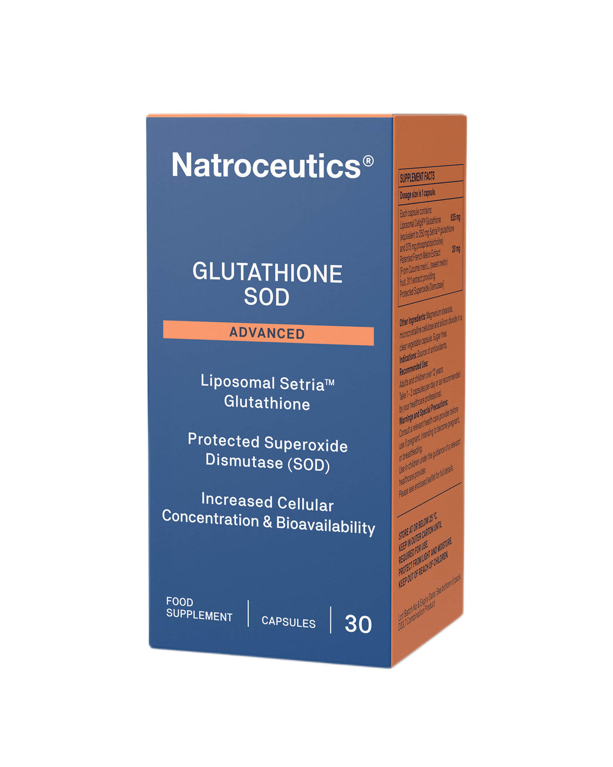 Glutathione SOD Advanced | Setria Glutathione + TetraSOD Natroceutics Glutathione SOD Advanced | Setria Glutathione + TetraSOD Natroceutics