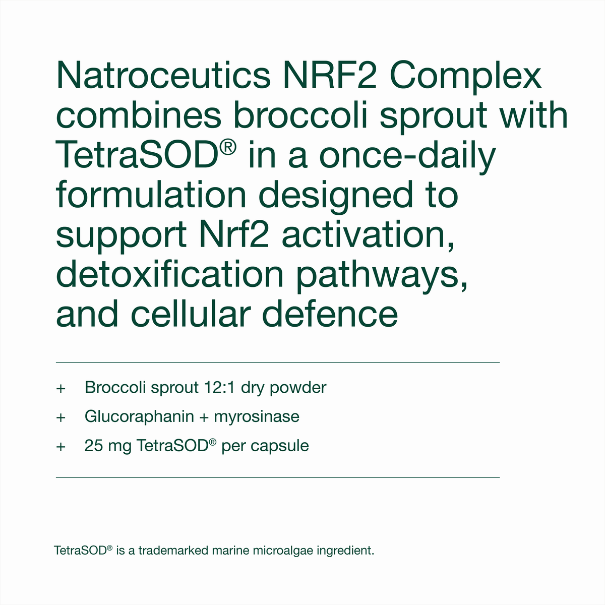 Sulforaphane NRF2 Complex
