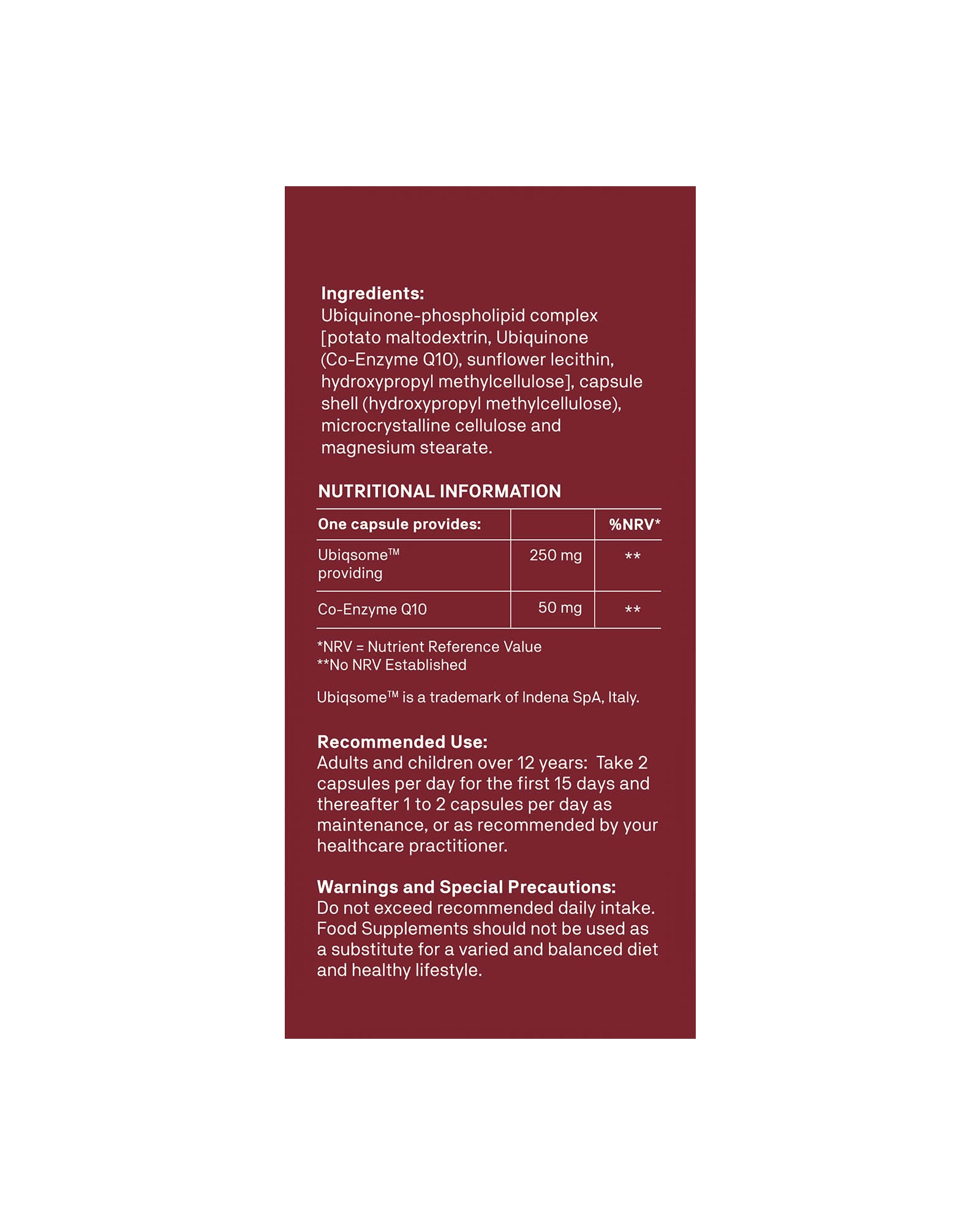 Coenzyme Q10 Advanced