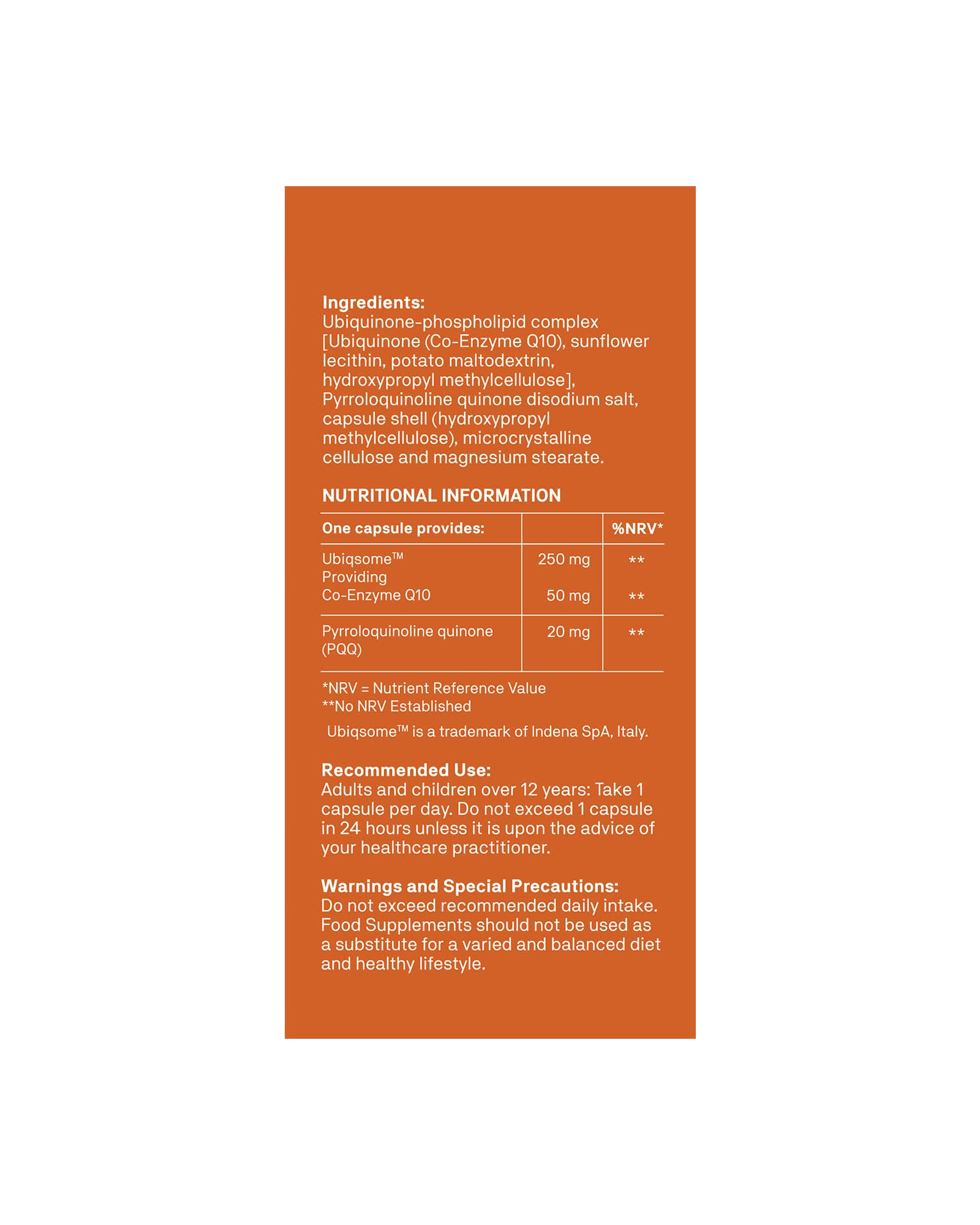CoQ10 + PQQ Advanced