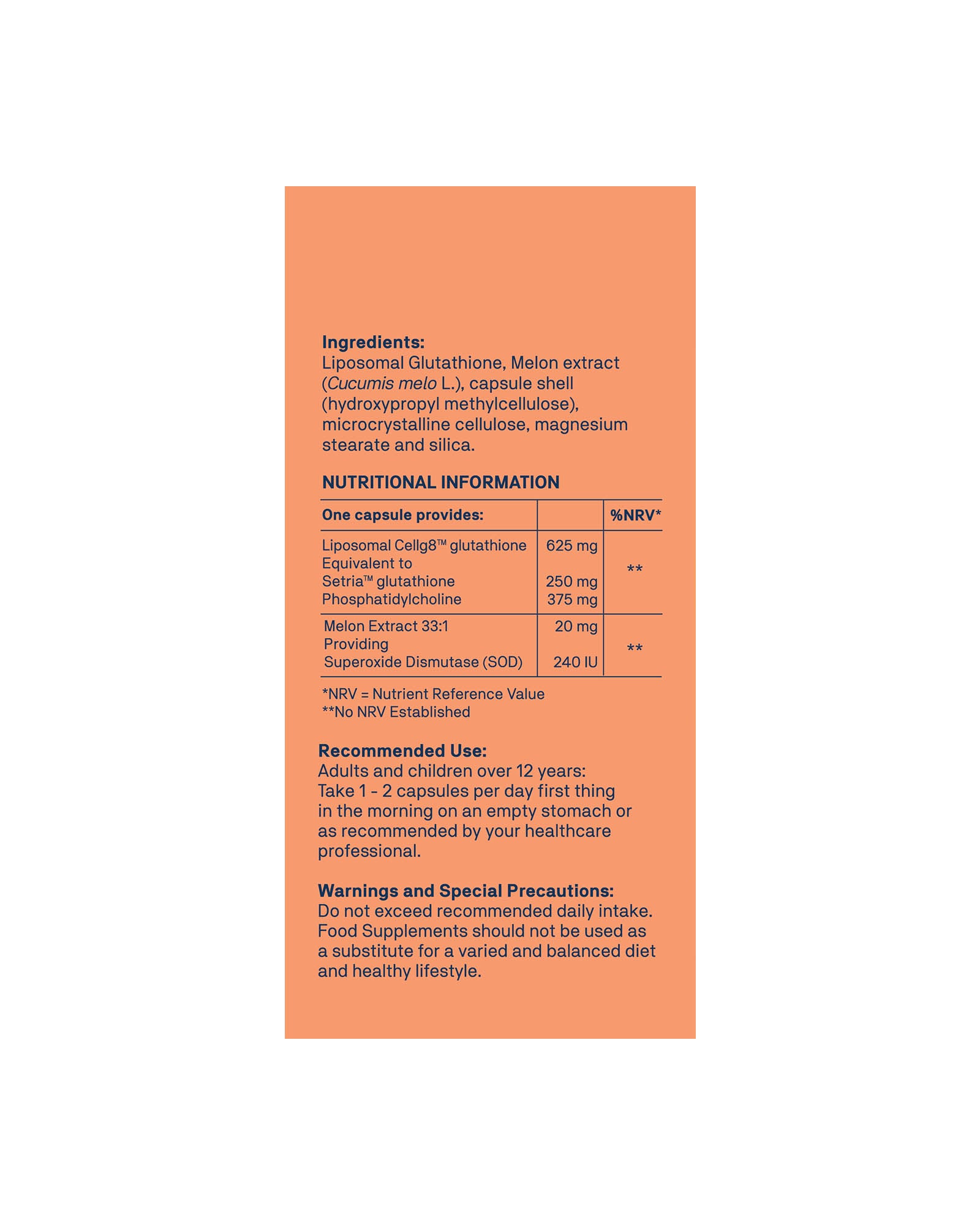 Glutathione SOD Advanced
