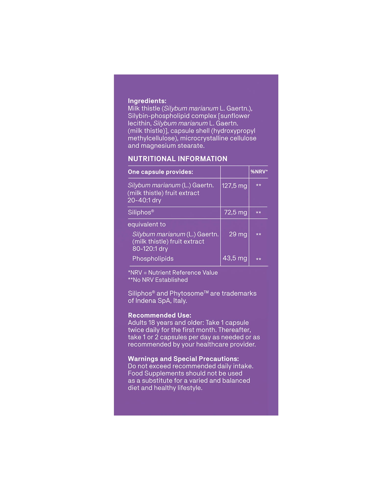 Milk Thistle Bioactive
