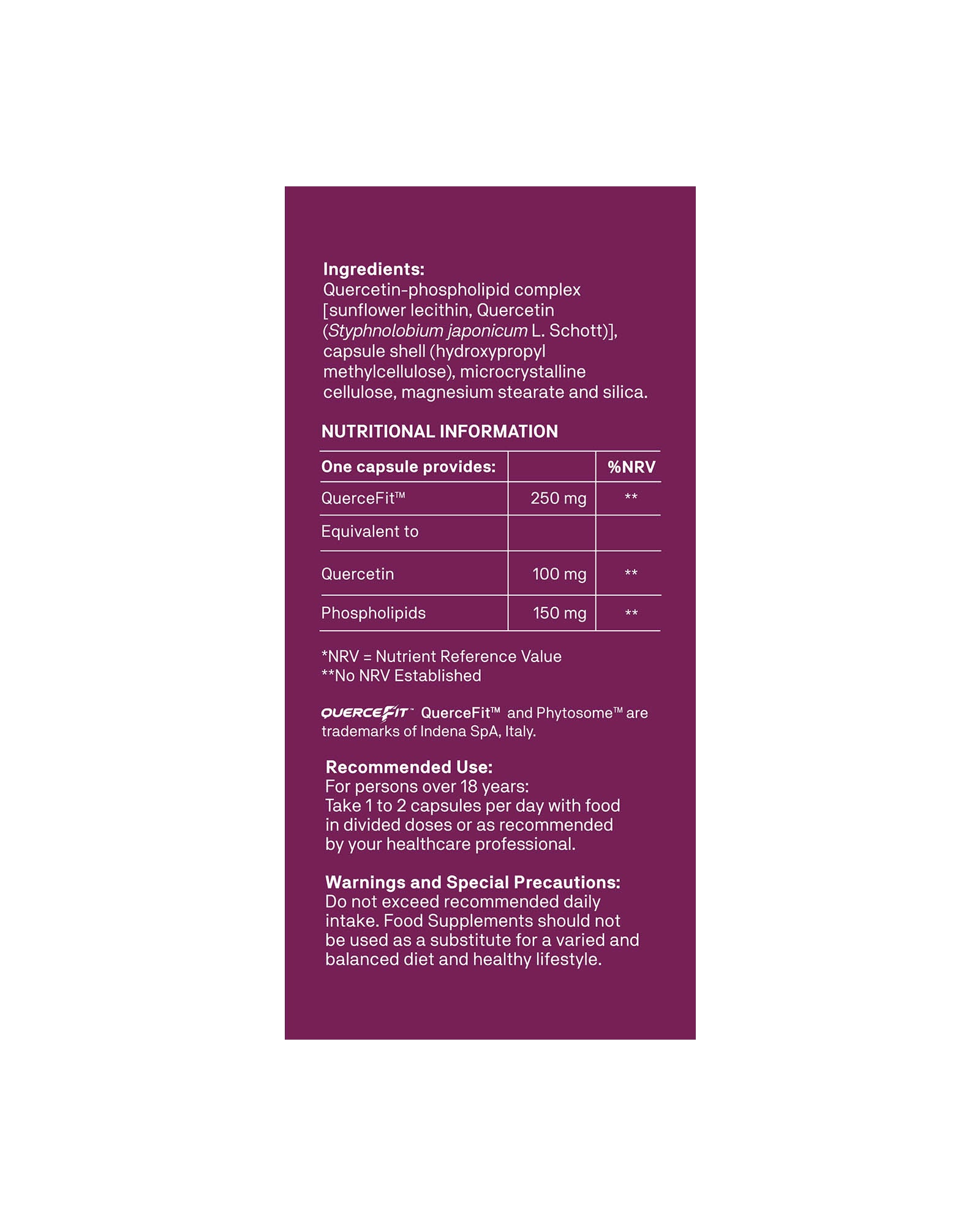 Quercetin Bioactive