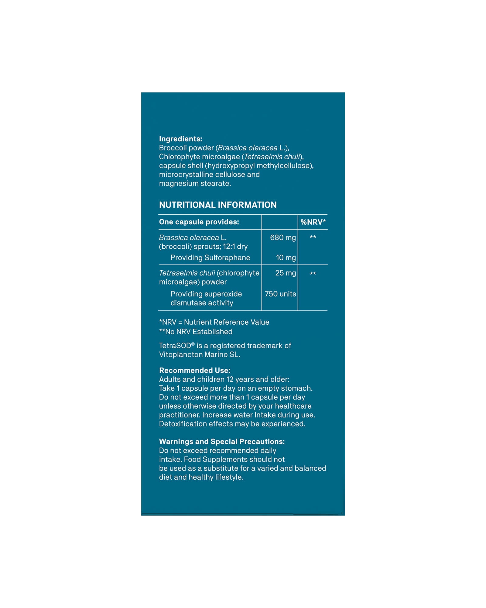 Sulforaphane NRF2 Complex