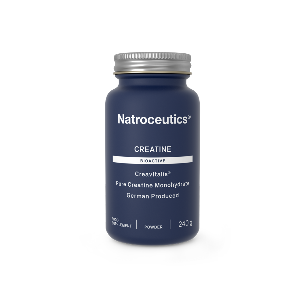 Natroceutics Creatine Bioactive – Pure Creavitalis® creatine monohydrate for clean, high-purity support in strength, recovery, and daily performance.