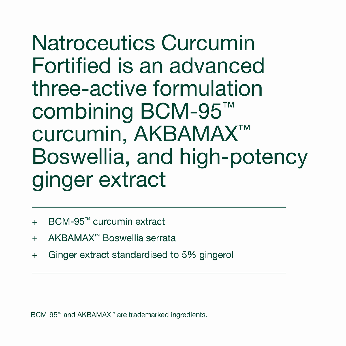Curcumin Fortified