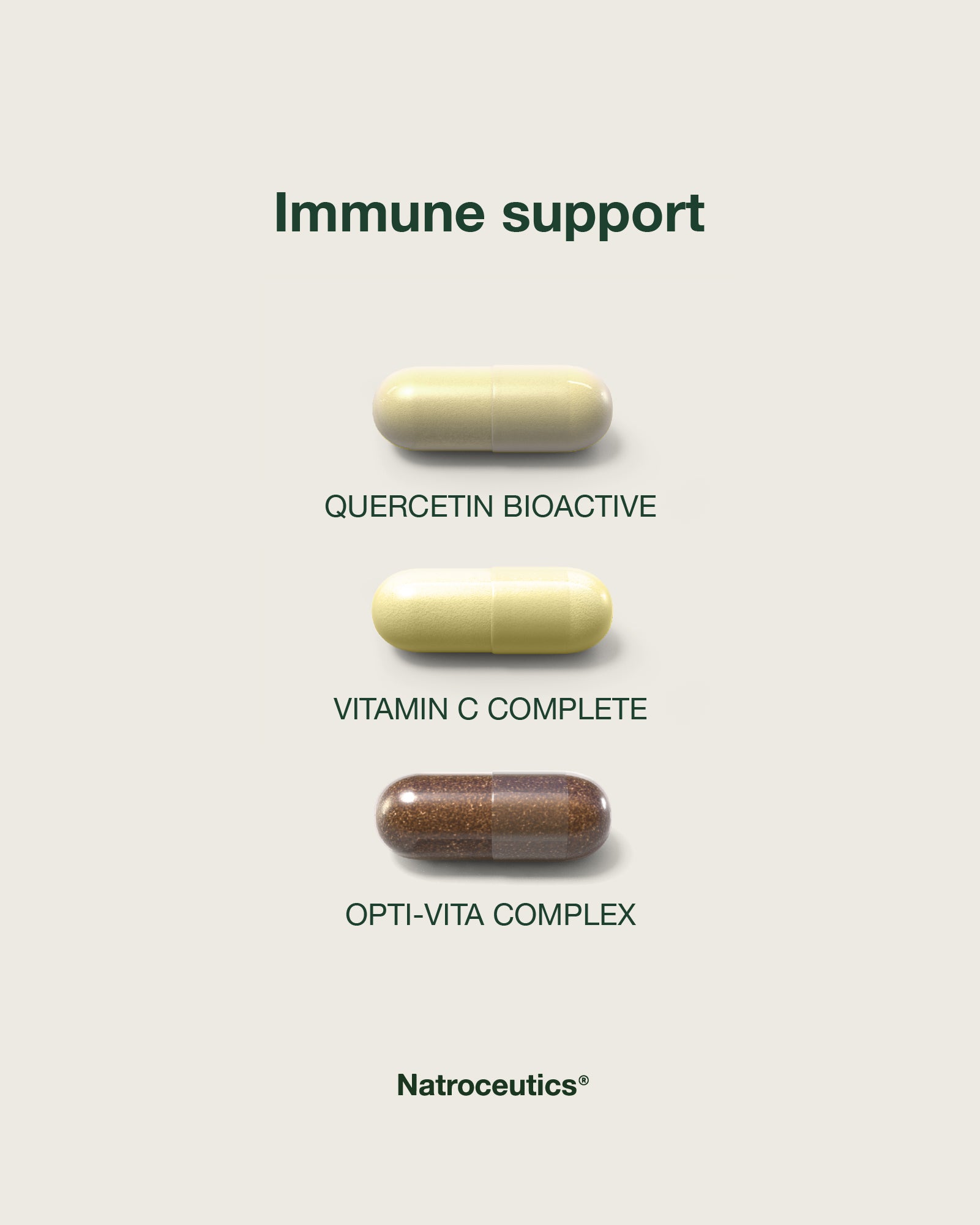 Everyday Immune Support with Quercetin Bioactive and Vitamin C Complete.