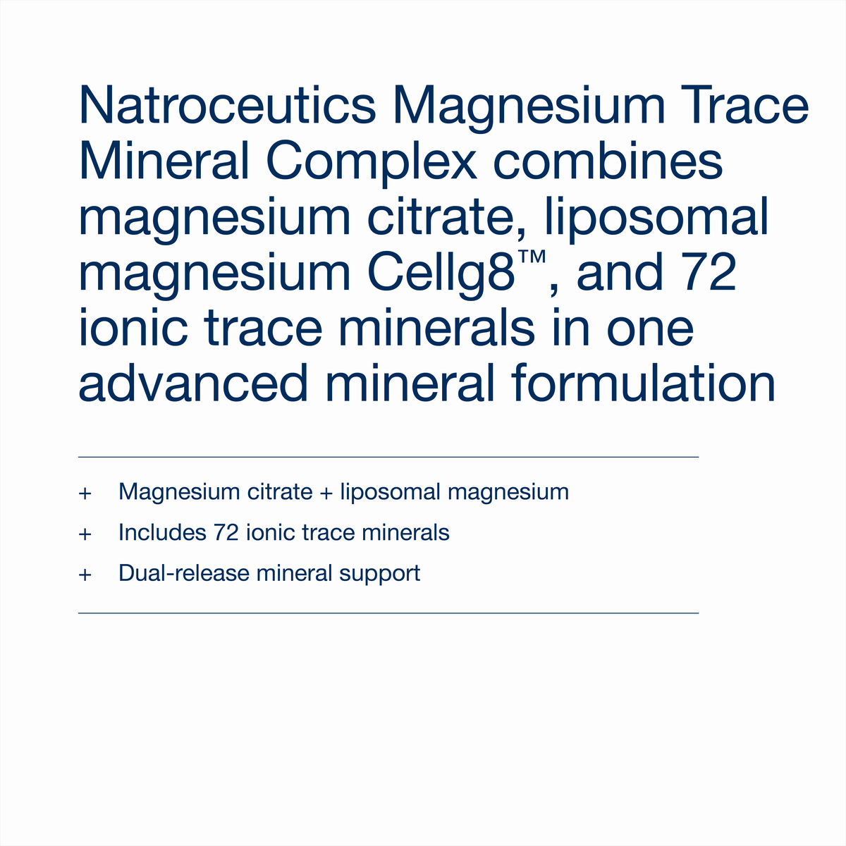 Magnesium Trace Mineral Complex