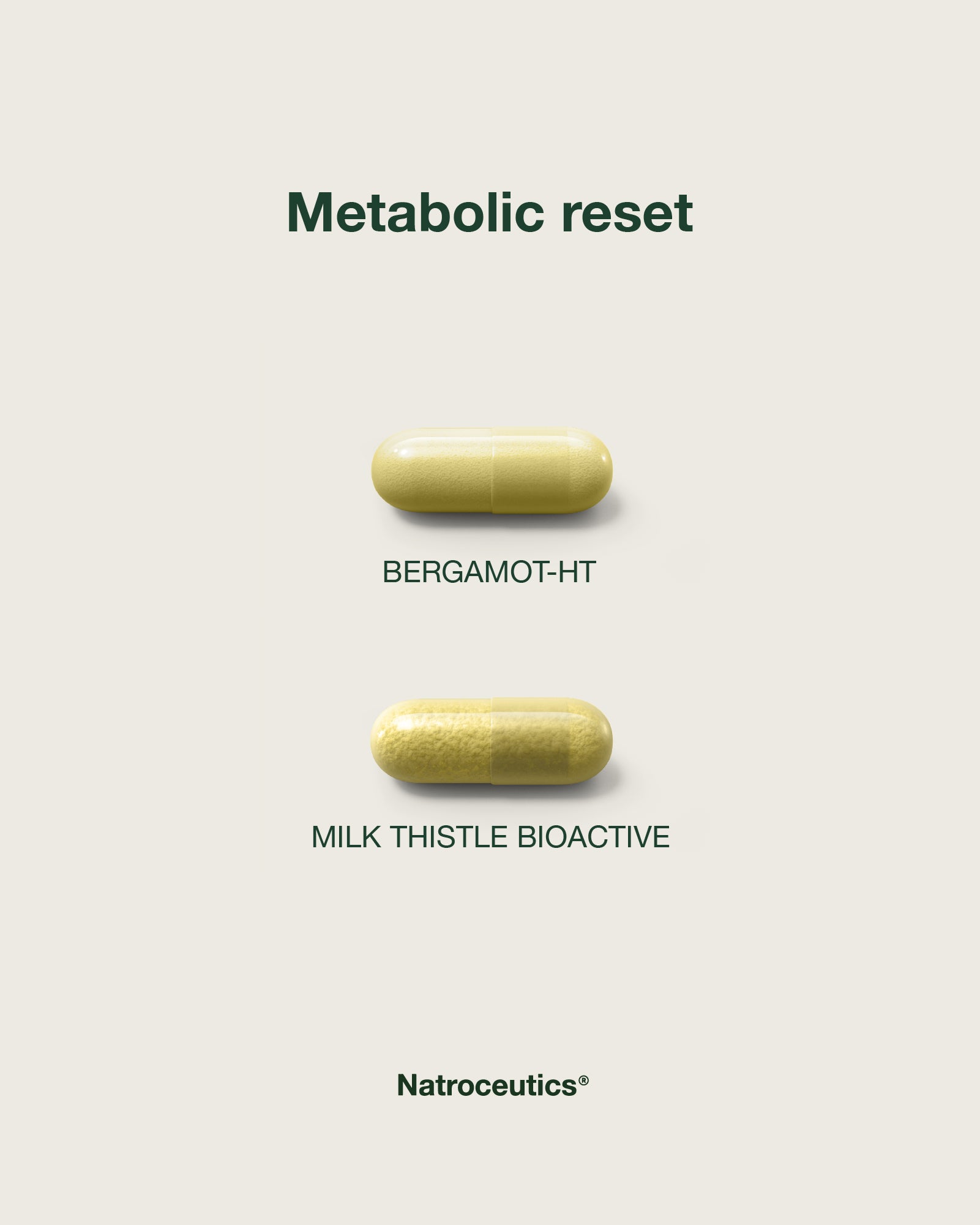 Metabolic Reset protocol with Bergamot-HT and Milk Thistle Bioactive,